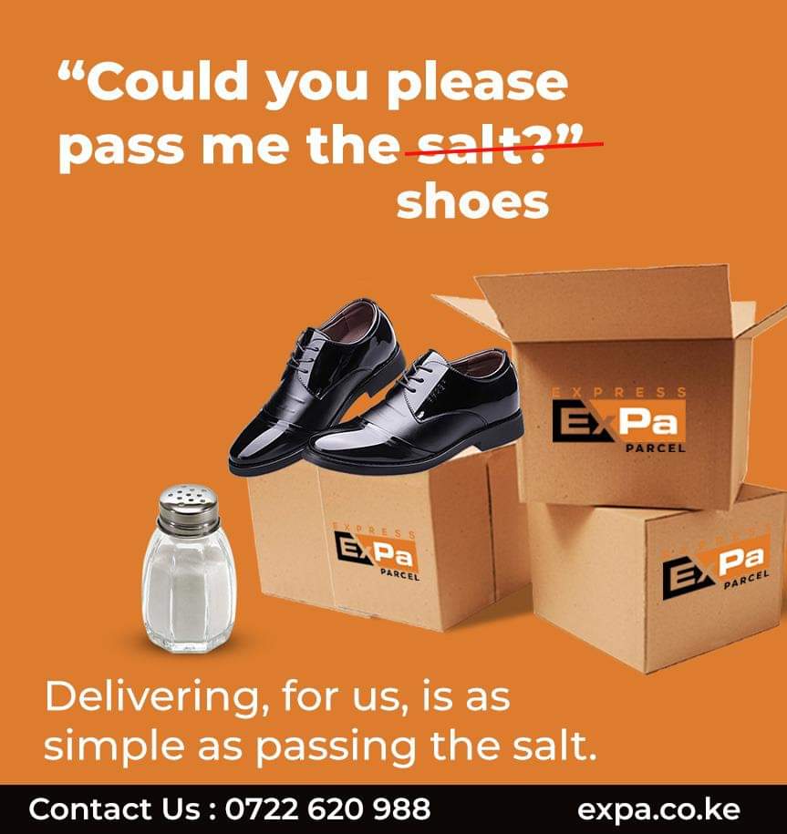 ExpaKenya's tweet photo. Do you need to send or receive clothes, apparel and shoes in the most convenient and affordable way? Yes! Then let's deliver for you faster and cheaper today. 

Call us - 0722 620 988.

#ExPa #Send #courierservice #deliveryservice #courier #parcel #cargo #Kenya https://t.co/utjP4UCUXq