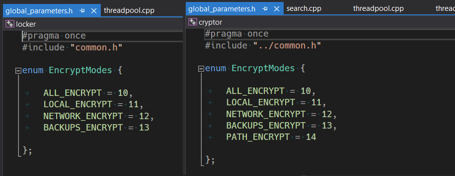 While the sources published by <a href="/ContiLeaks/">conti leaks</a> yesterday are indeed newer than those published before (see picture), they still don't correspond to the binaries that I see today.