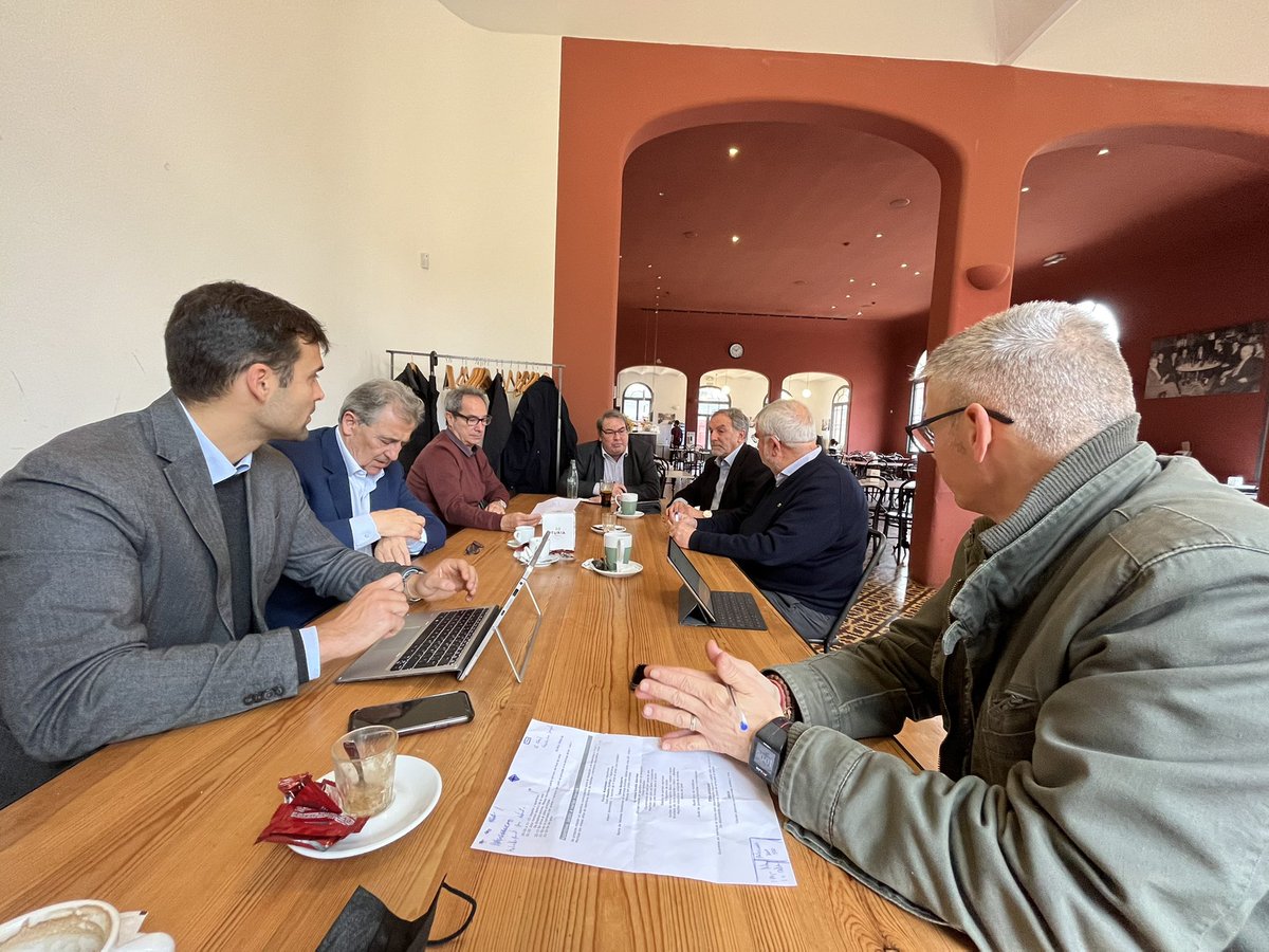 Reunió de treball per la celebració de la Nit Empresarial de #elprat 2022