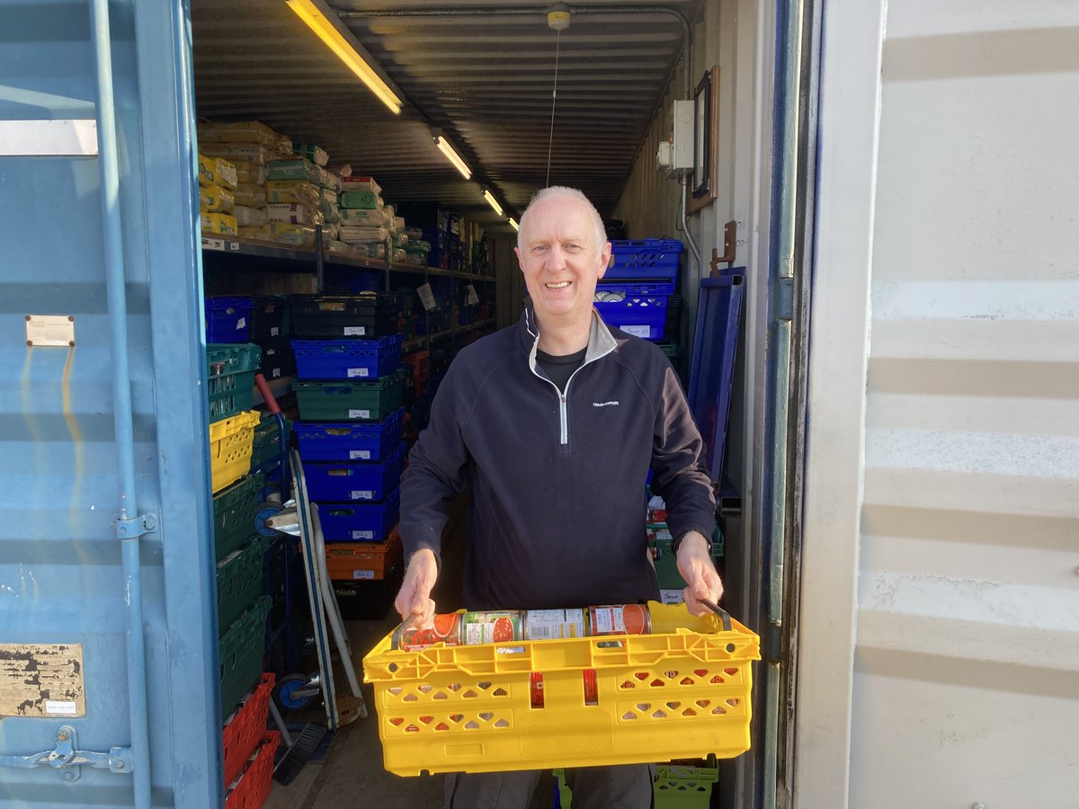 Meet the Team Monday. 

Duncan's our Warehouse Coordinator and we want to recognise the great work that him and our wonderful team of volunteers have been doing in our warehouse and with our van drop offs and pick ups. Delighted to have you as part of the team Duncan.