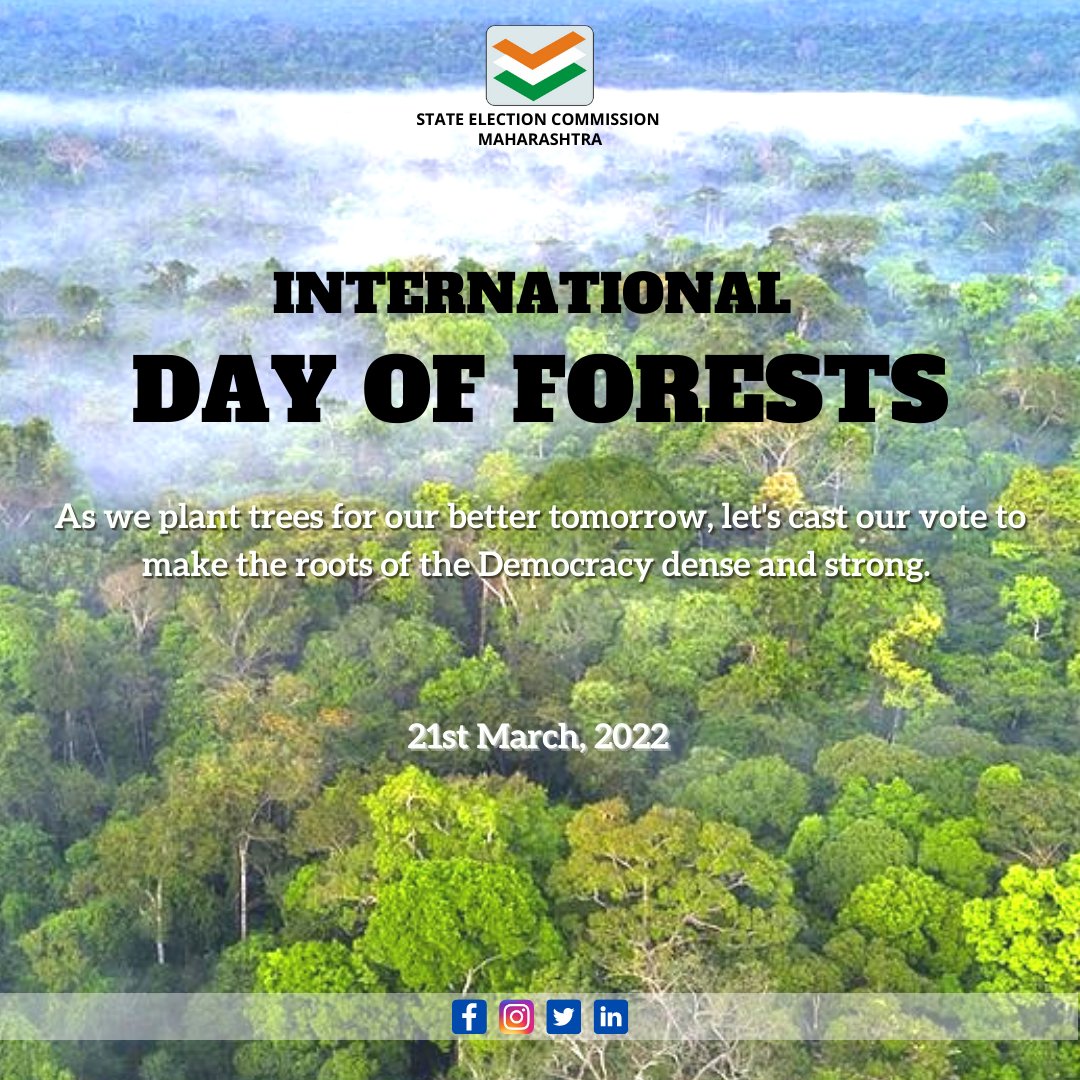 MaharashtraSEC's tweet photo. #worldforestryday2022 #strongforests #strongerdemocracy #responsiblecitizens https://t.co/q8m3g8owar