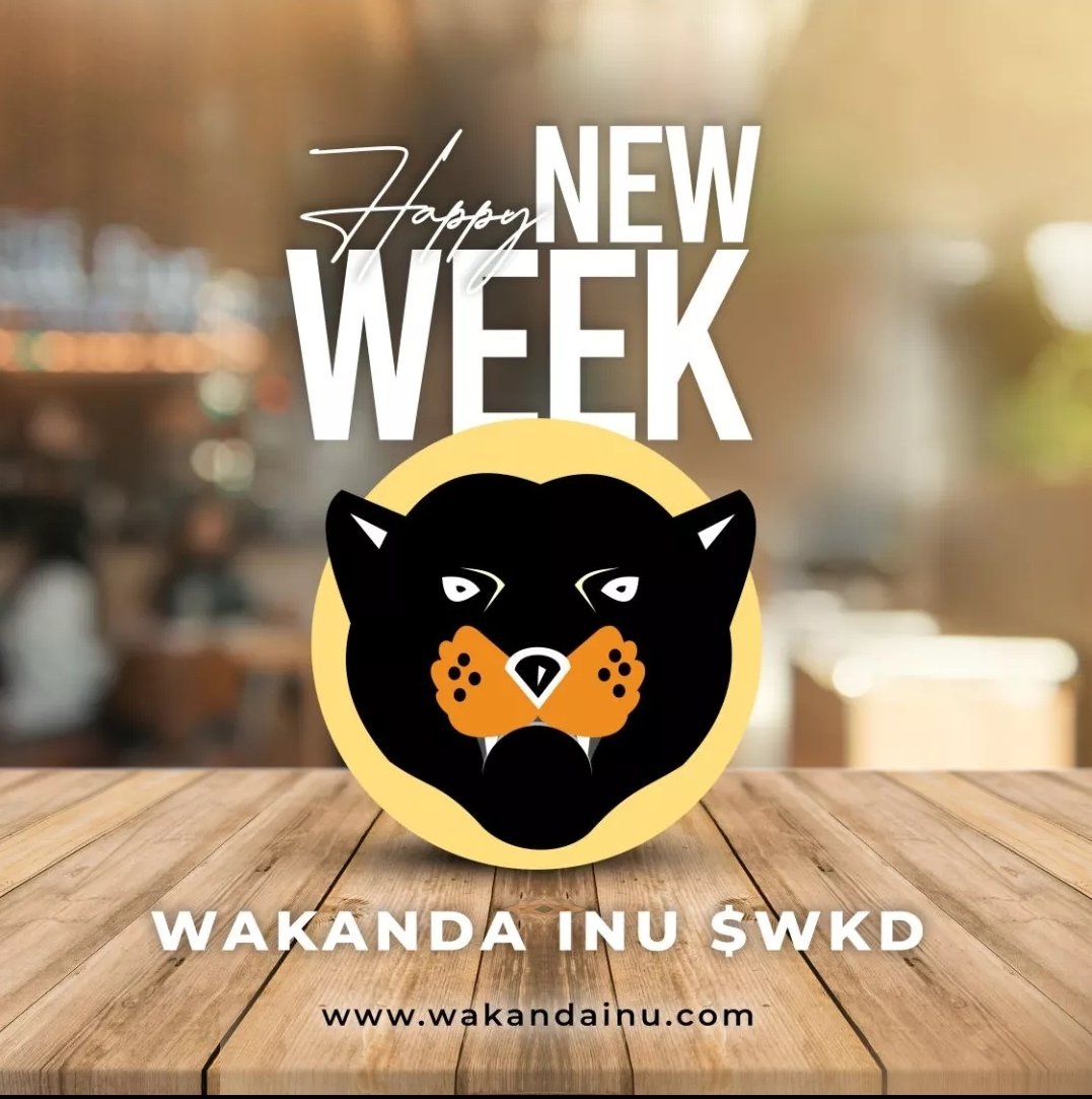 It was a 24 hours work for our developers all through last week

Here is another new week to fast track🚀 all the works on desk.

Anticipate  $WKD🌙
                          🚀
                       °
                   °
              °
          °
       °
     °
#wakandainu
