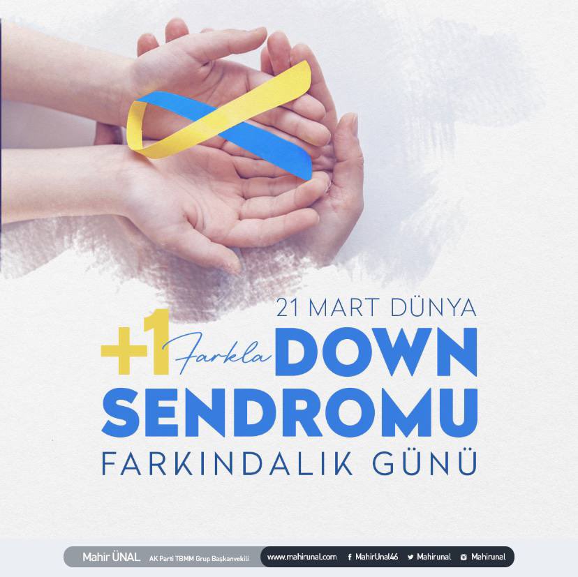 #DownSendromu bir hastalık değil sadece kromozom sayısındaki  farklılıktır. 

Bu farklılığın hayatımıza kattıklarını çok seviyoruz. ❤️