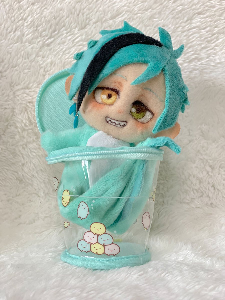 ツイステッドワンダーランド、フロイド・リーチのぬいぐるみ作りました