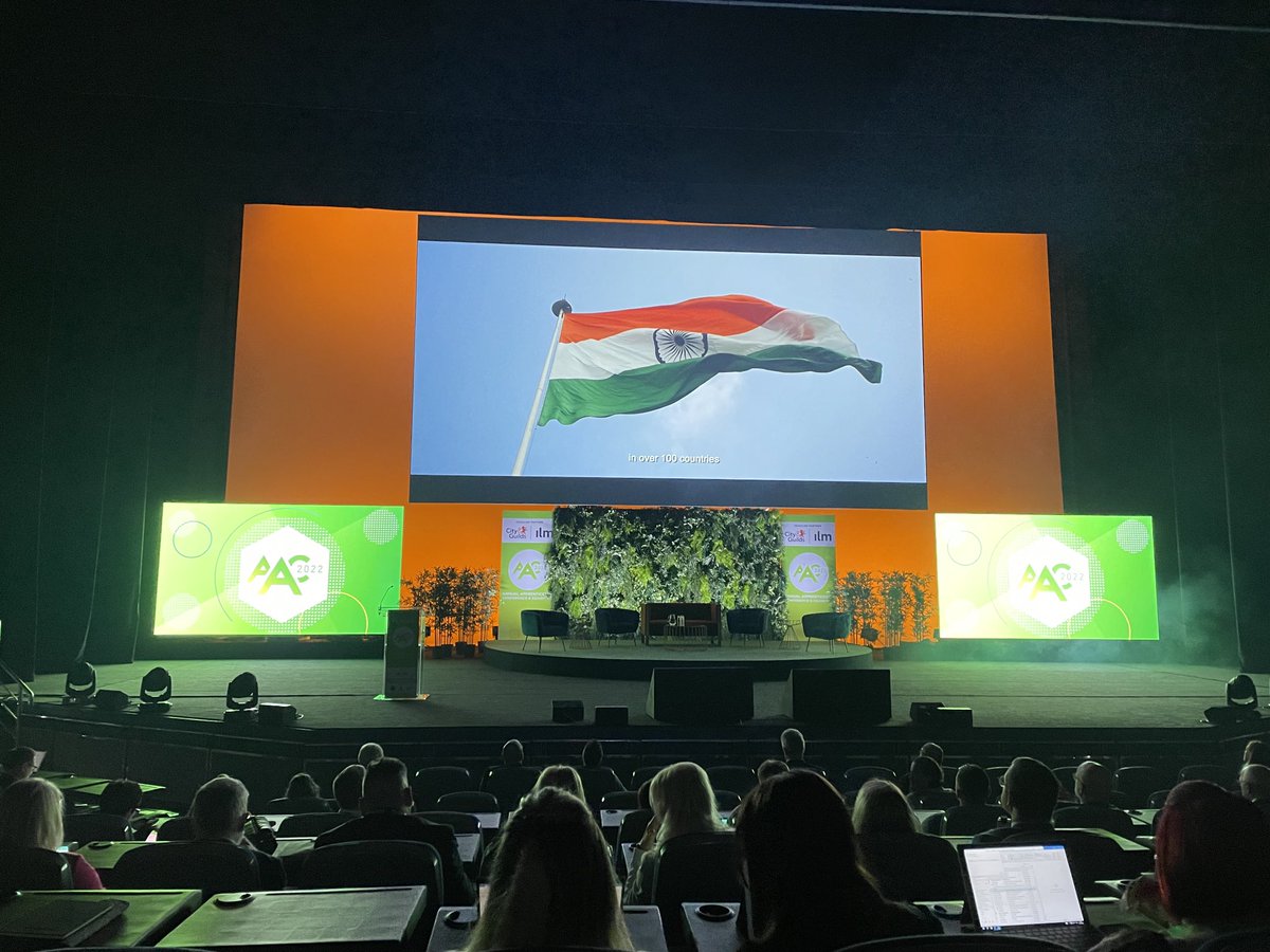 Sat in my seat waiting for #AAC2022 to start