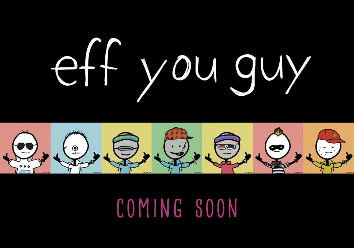 effyouguy_nft's tweet photo. Launch in a few days.
Due to our rebranding, we're regenerating our images of the eff you guys.
Stay tuned.
#nftmint #freemint #nftmemes #effyouguy #nftcommunity #nftart #nftartist https://t.co/vZ33VxrAMz