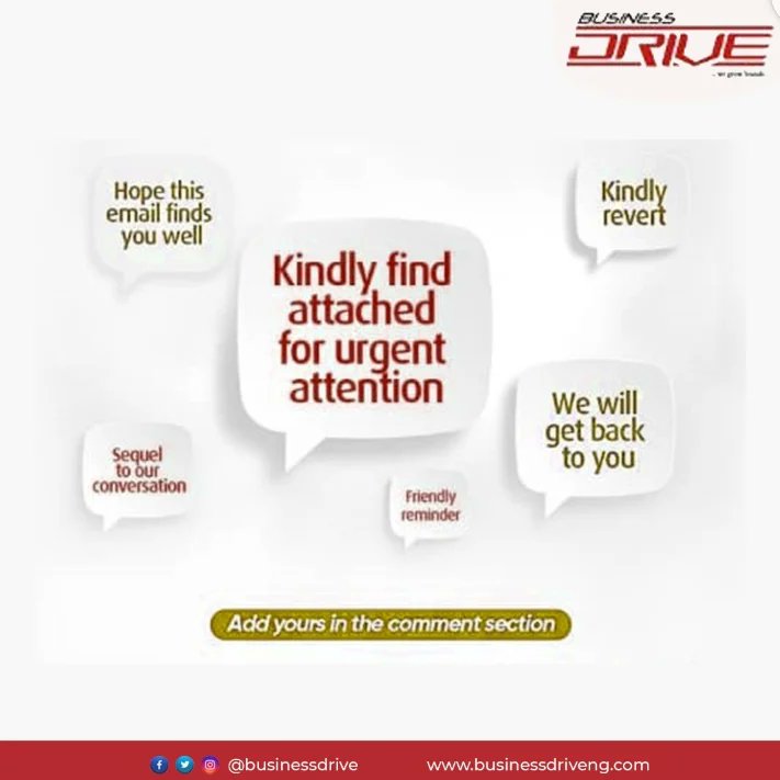 businessdriveng's tweet photo. It's Monday again!!
Workplace phrases that no one likes to see
Add yours in the comments section 👇
#businessdrive #monday https://t.co/6w31s7AuJ0