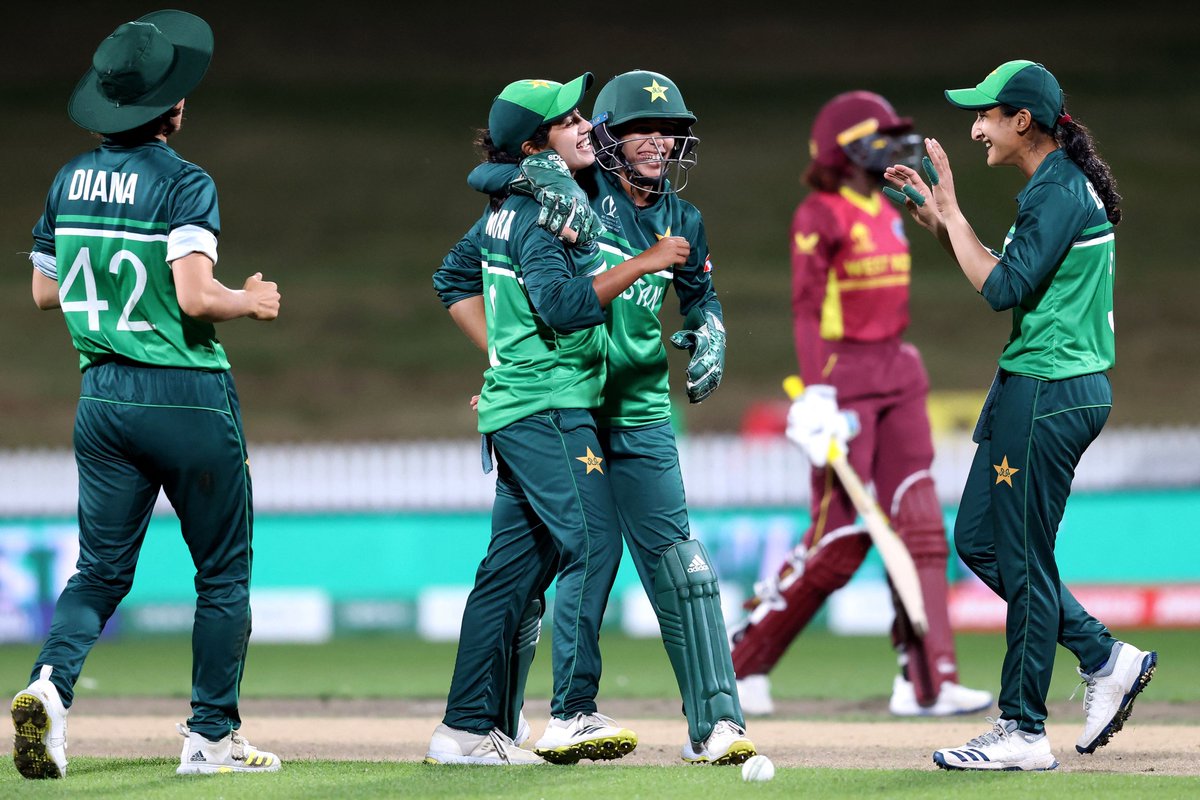 'Onwards and upwards. We will take this momentum forward' 
- @maroof_bismah on today's victory. 

#BackOurGirls | #CWC22 | #WIvPAK