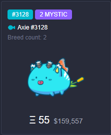 Floyd1733's tweet photo. Dropped in price!! Feels like a steal with Origin around the corner. all $ will be reinvested back into Axies!!  @AxieInfinity @Jihoz_Axie @OuchieAxieBot @Ronin_Network https://t.co/K9woEVWQ84