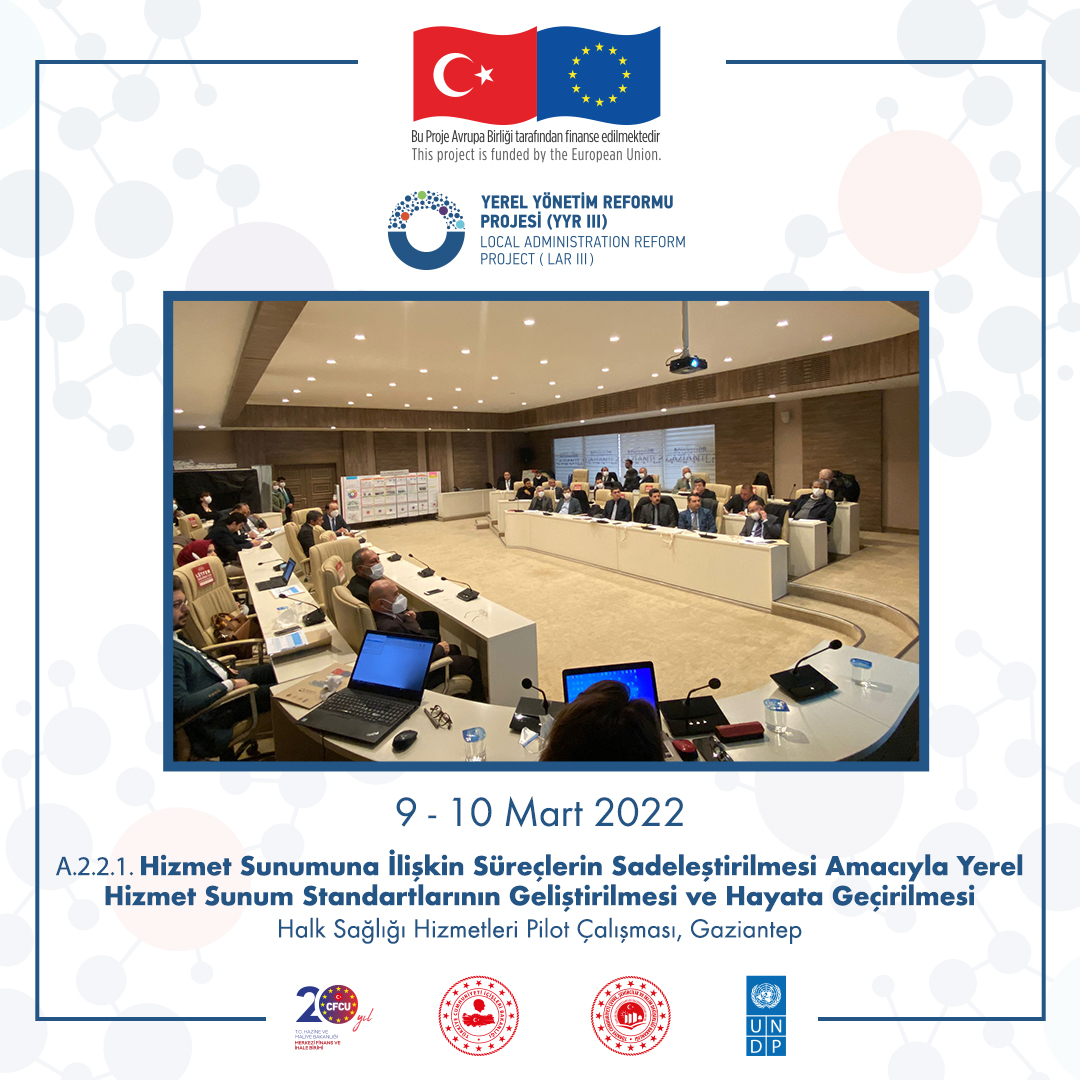 larorgtr's tweet photo. Projemizin A.2.2.1 “Hizmet Sunumuna İlişkin Süreçlerin Sadeleştirilmesi Amacıyla Yerel Hizmet Sunum Standartlarının Geliştirilmesi ve Hayata Geçirilmesi” faaliyeti kapsamında... https://t.co/xkMS7Kx24z