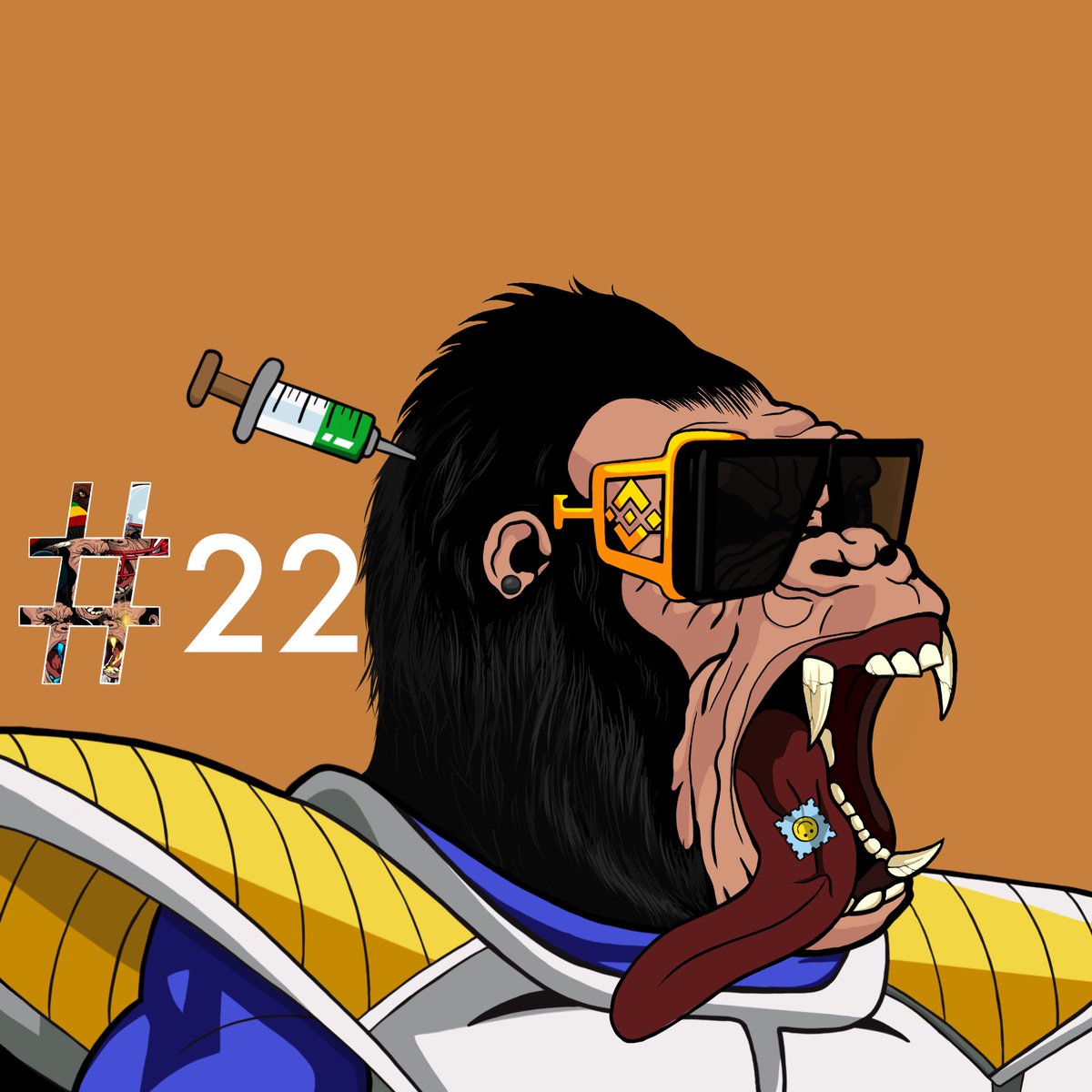 NGFTofficial's tweet photo. This is how our #22 Face looks like π¦
Get your own Nervous Gorilla Face
π’ Mint is Live on our website:
https://t.co/YRm1sYXu4r
and become a VIG
(Very Important Gorilla) that's how we call the Owners of our #NFTs
#NGFT #NFT #NFTCollection
#NFTCommunity #NFTcollectibles #News https://t.co/gEjXLyfPYJ