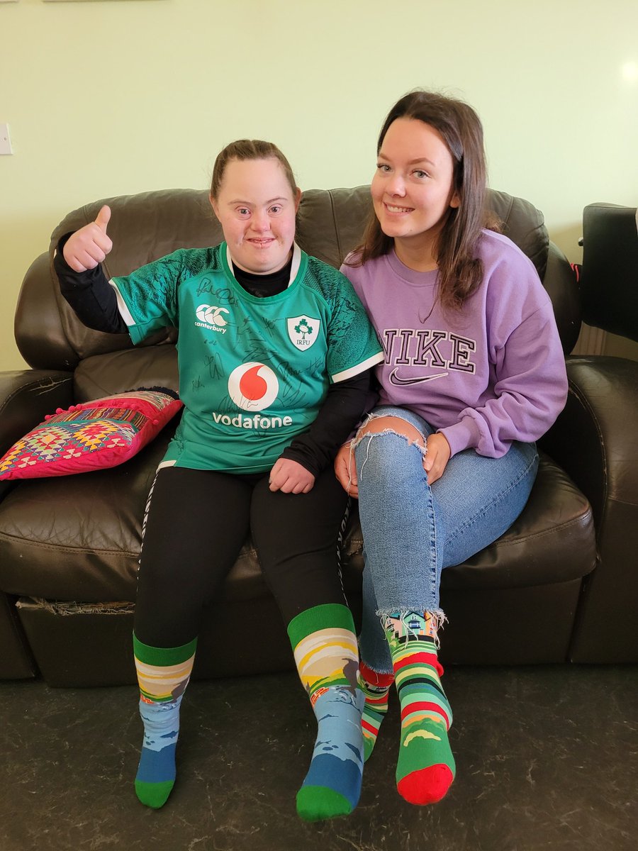 Today is world down syndrome day, please if you can make a donation to downsyndrome.ie. #lotsofsocks4DSI #WDSD2022 #inclusionmatters #sharethejourney #showyoucare