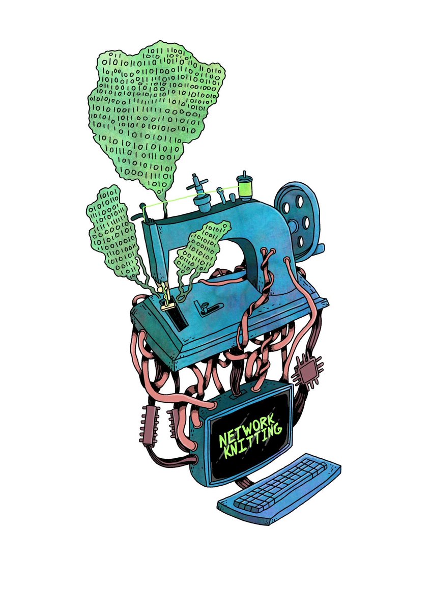 Knitting and computing have more in common than you might expect. We’ll research this subject in the workshop Knitting Technology. Combining a lecture and making with fiber art, knitting machines and knitted electronic circuits. lnkd.in/eZM8xRiD