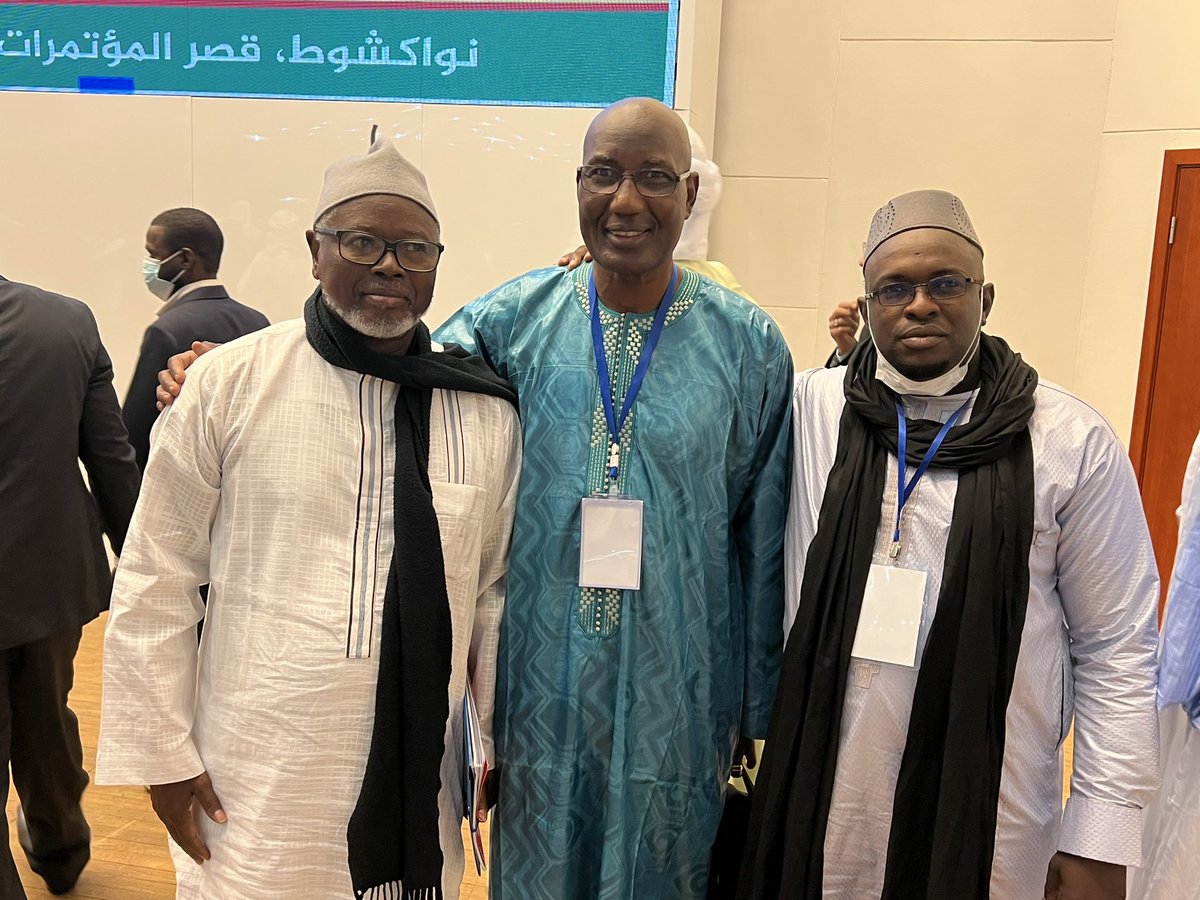 bocarysamba's tweet photo. Du 16 au 18 Mars à Nouakchott s’est tenu un colloque sous régional sous le thème « Faire de la lutte contre l’esclavage un combat commun et consensuel entre la société civile et les gouvernements des G5 sahel» 
Plus de 500 participants venus du monde entier.@aliounetine16 https://t.co/MYNrdCUrkz