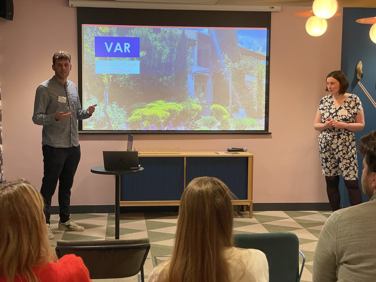 VarTourisme's tweet photo. Notre tournée européenne continue à Bruxelles à la rencontre de journalistes et influenceurs belges 🇧🇪
📌 La Belgique est le 2ème marché étranger en vacances dans le Var.
➡ Prochain rdv à Nantes pour rencontrer les tour-opérateurs étrangers.
#ExploreFrance #CollectionFrance https://t.co/GOsk19hpJu