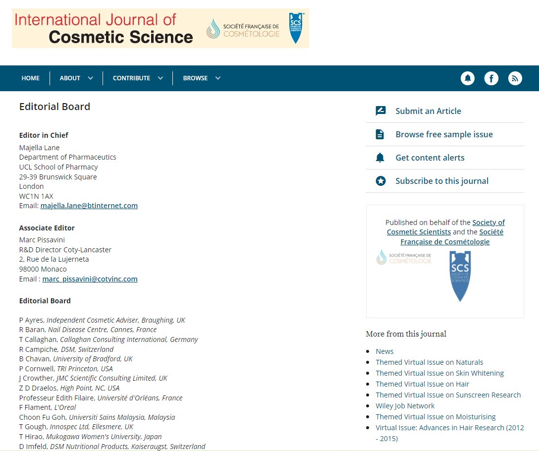 gohchoonfu's tweet photo. I'm 'on board' now at #IJCS International Journal of Cosmetic Science! Looking forward for the new role and contributing to the #cosmetic #research https://t.co/EEBIMVQBl5 #skin #pharmaceutics #topical #cutaneous https://t.co/2iMtf8p4GD