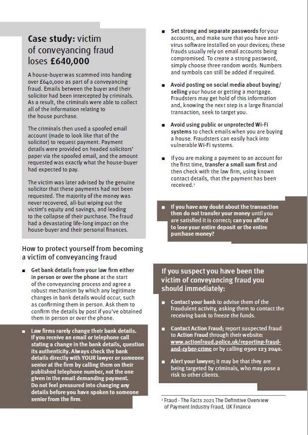 CLConveyancers's tweet photo. Conveyancing fraud spikes every March because of increased business activity associated with companies’ financial year-ends. Are you prepared? #fraud #conveyancingfraud #conveyancing #propertylawyers https://t.co/iowcGmyZCU