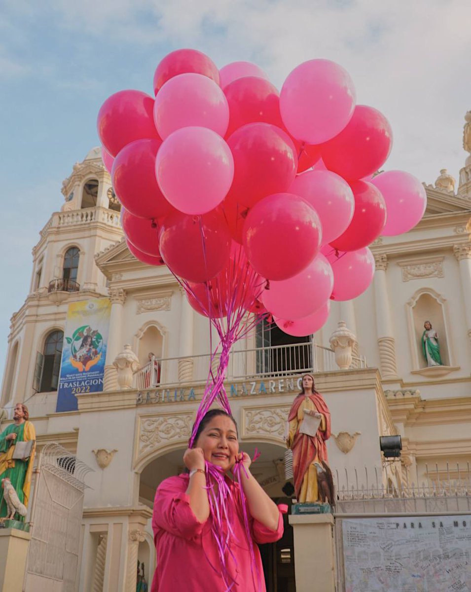 b617management's tweet photo. Maagang nagbalik Quiapo si @officialmaryaph para tumindig! Inay Marya is HAPPY and PROUD to be KAKAMPINK! 💗 

#BatangQuiapoForLeni
#MaryaForLeni
#DandaGhorl 
#ItsNotYourFault https://t.co/aGwaTHMOMV