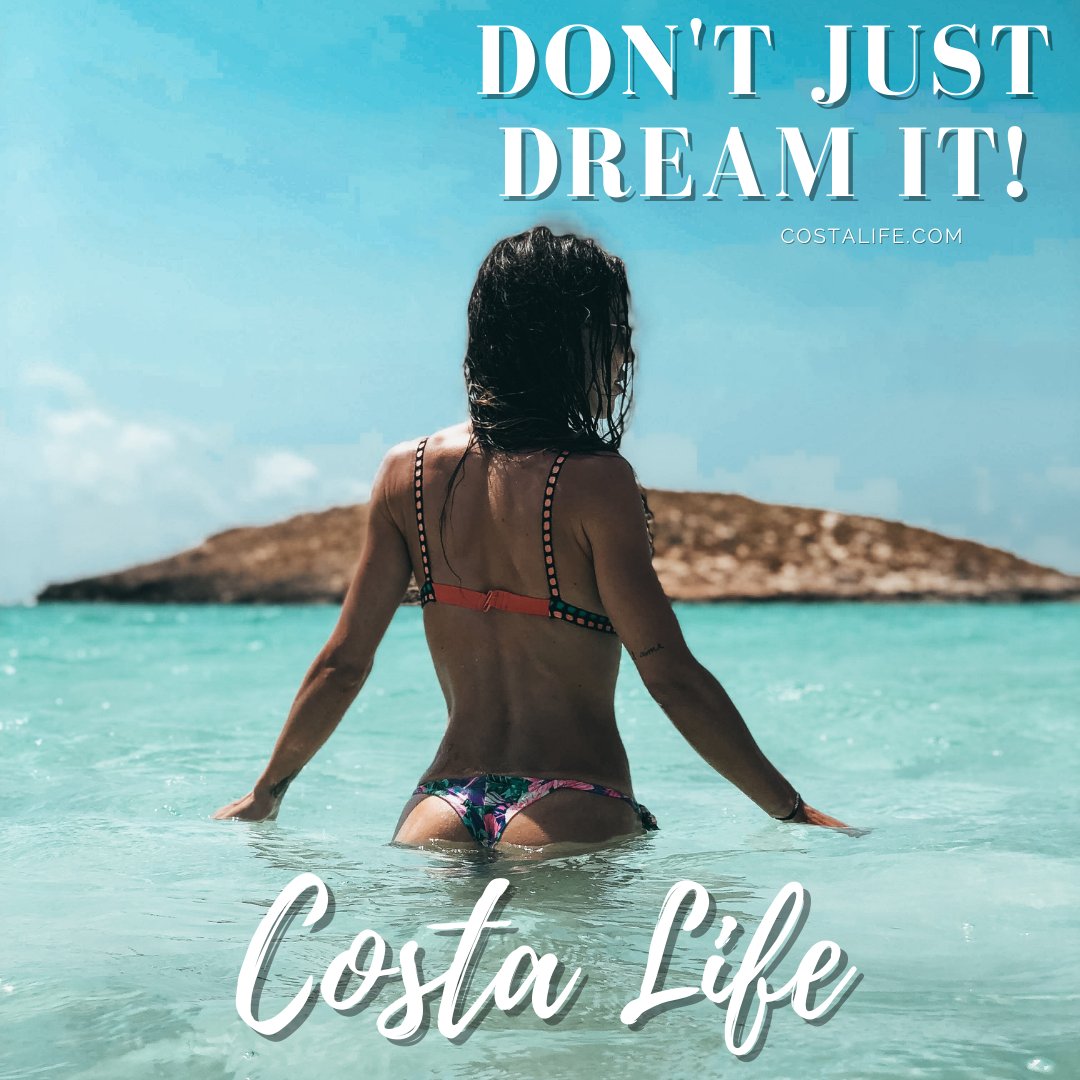 Don't just dream it! #costalife_ #costaguide