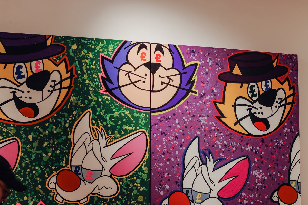 ''WHILE MONEY CAN'T BUY HAPPINESS, IT CERTAINLY LET'S YOU CHOOSE YOUR OWN FORM OF MISERY''

#MONEY #art2022 #abotz #abotzartwrld #artshow #artexhibition #streetartgallery #graffitiartgallery #streetart #graffiti #artgallery #exhibition #timeoutart #London #londonartgallery