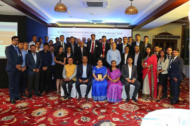 treasury_elite's tweet photo. #Throwback to Treasury Elite Conclave powered by IFA Global that hosted another landmark event on the 23rd Feb, 18 in Mumbai.
The topic for the panel discussion at the event was “Structural Reforms in Indian Economy: Is the growth push inevitable?” https://t.co/mCRbuQjLZO