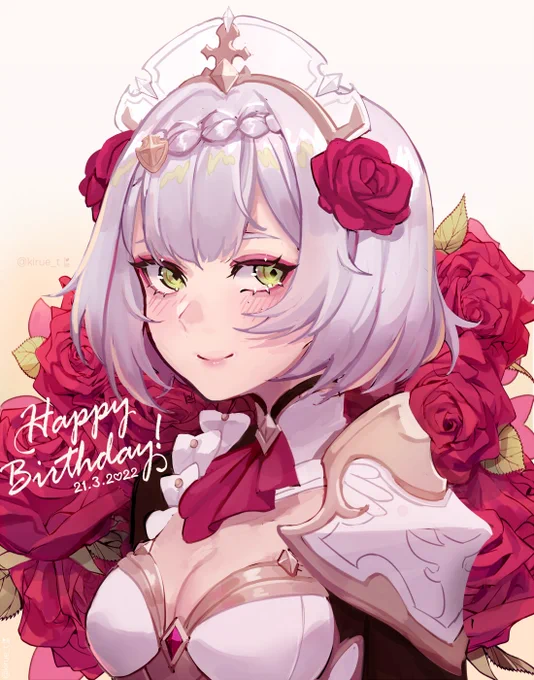 Happy birthday to the cutest maid in Mondstadt!
#genshinimpactfanart  #Noelle 