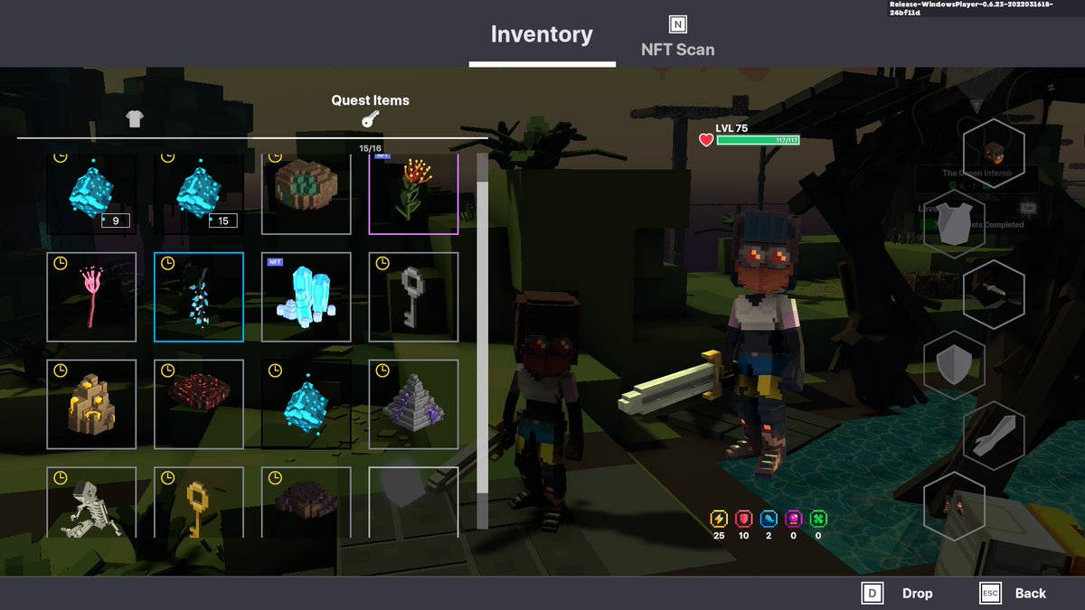 selparla's tweet photo. @TheSandboxGame I just participated in the daily #SandboxAlphaS2Contest for a chance to earn up to 1,000 $SAND! Starting March 19 - Gather the equipment. Check out my screenshot below!
👇 #SandboxAlphaS2 got them all https://t.co/1sZN5DGHwa