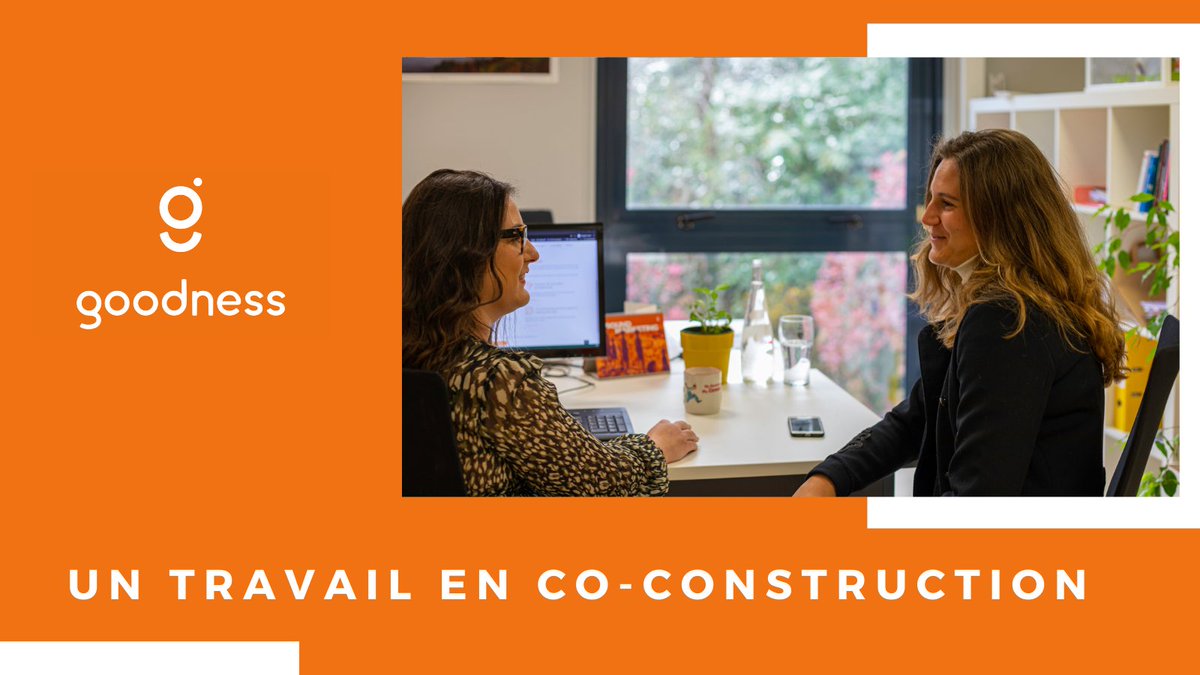 Goodness_Fr's tweet photo. Nous bâtissons votre stratégie et réalisons vos projets avec vous et vos équipes, dans un travail de co-construction 🤝 https://t.co/V55XkpBFKd https://t.co/yqFcufOb4m