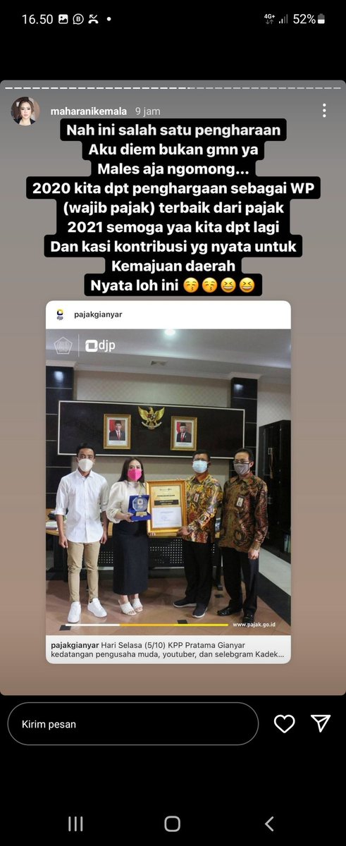 NovaArab1's tweet photo. @liptient @miseriouss @lintang_ayoe @cmaorggpenting @XIXdgmbkXIX Aku gak buzzer ya, baru main tweeter aja. Ini balas aja aku gak paham harus dimana. Udh, maharani udh jelasin semua dari modal awal sampai punya ini itu secara transparant dan dia jg taat pajak ya smua bukti2 ada. Cek aja story nya https://t.co/8PM0G1PGoC https://t.co/WxpyB7w8Jk
