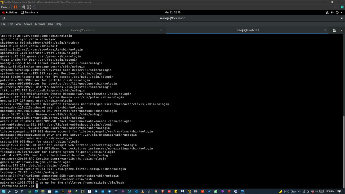 ThePeculiarr's tweet photo. @vnigeria_
#SabiLinux
#Linuxguru
#Sysadmincompetition
#VNigeriaAt10
vnigeria_ https://t.co/ddMrVPl6EU