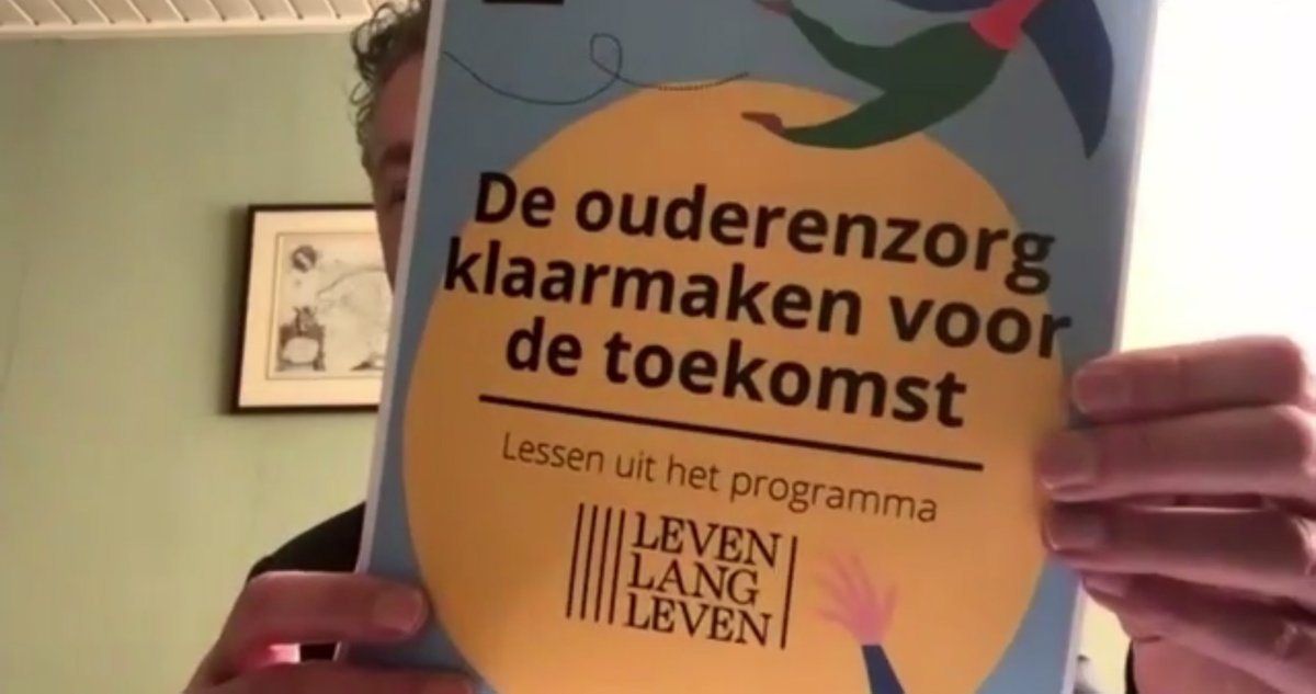 Tijdens de slotmanifestatie presenteerden we onze publicatie. Hierin beschrijven we alle lessen en aanbevelingen die we afgelopen twee jaar hebben opgedaan. Voor iedereen die zich wil inzetten voor een betere #ouderenzorg. Laat je inspireren kl.nl/wp-content/upl…
#zorginnovatie