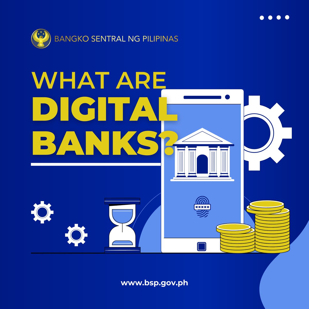 BangkoSentral's tweet image. 1/2 What are digital banks?  
#BSP #LetsGetDigitALL