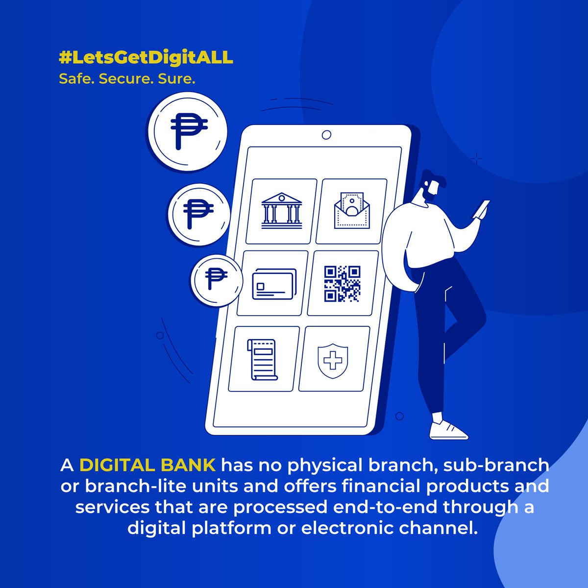 BangkoSentral's tweet image. 1/2 What are digital banks?  
#BSP #LetsGetDigitALL