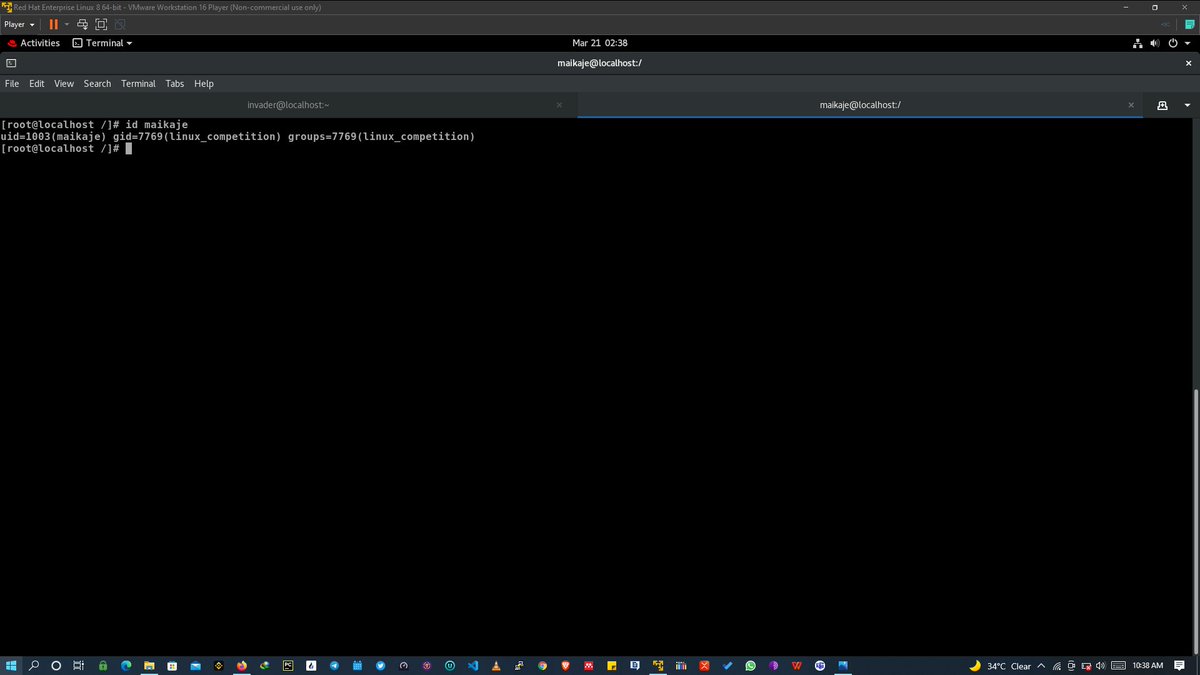 ThePeculiarr's tweet photo. #SabiLinux
#Linuxguru
#Sysadmincompetition
#VNigeriaAt10
@vnigeria https://t.co/NBNPwjLMNC
