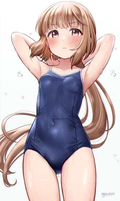 skebリクエストで描かせていただいたスク水キメ顔よしのんです!✨今回もご依頼ありがとうございましたーん🎀
#依田芳乃 