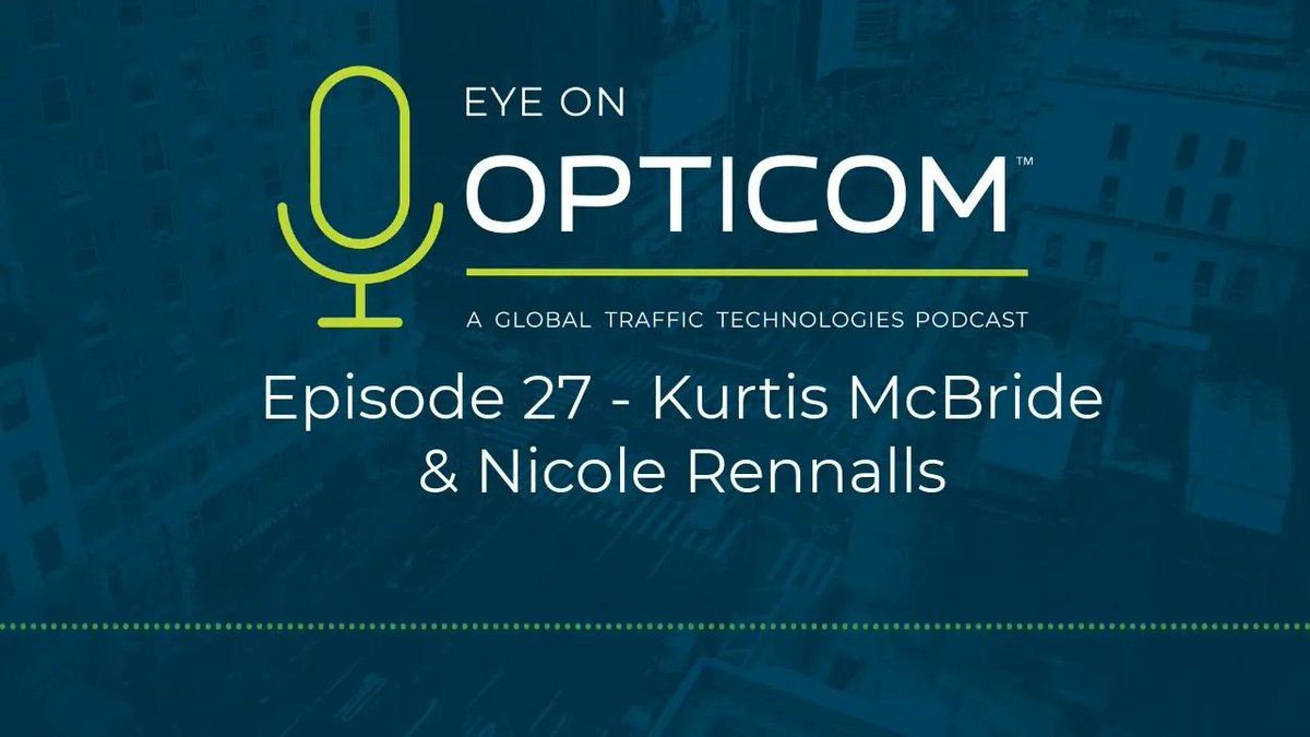.<a href="/kurtismcbride/">Kurtis McBride</a> recently joined <a href="/GTTSolutions/">Global Traffic Technologies</a> President Nicole Rennalls for a recent Eye on Opticom podcast, talking about the partnership between our two companies to help customers get more out of their intersection hardware. bit.ly/3KPTo1S