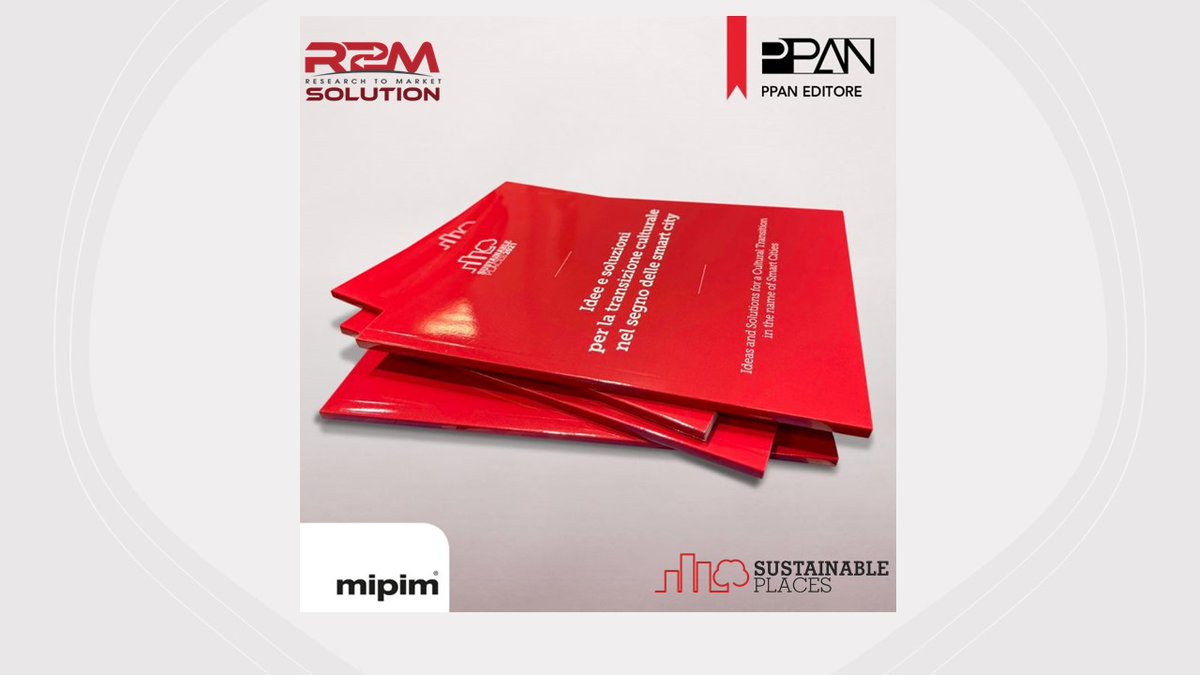 How can European #research bring value and innovation in the digital, ecological and cultural transition? 
The instant book published by PPAN has been presented at #MIPIM by R2M Solution to ideally continue the topics covered during 
<a href="/sustainplaces/">Sustainable Places Conference</a> 2021
👉 lnkd.in/dbmDhqmj