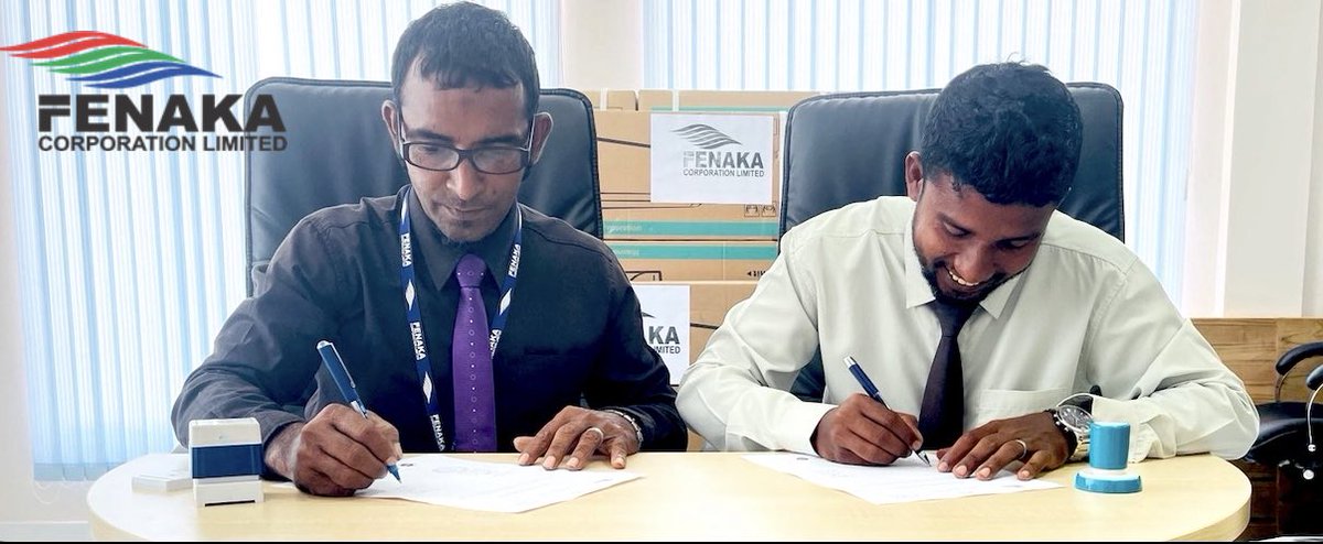 FNKNoonu's tweet photo. ފެނަކަ ކޯޕަރޭޝަން ލިމިޓެޑްގެ ސީ.އެސް.އާރުގެ ދަށުން ނ.މަގޫދޫ މަސްޖިދުލް އިސްރާ މިސްކިތް އޭ.ސީ ކުރުމަށް ބޭނުންވާ (24000 ބީޓީޔޫ) ގެ 6 އެއަރކޮންޑިޝަނަރ މިއަދުވަނީ ނ.މަގޫދޫ ކައުންސިލް އާއި ހަވާލްކުރެވިފައި. https://t.co/KsCYYw50J3