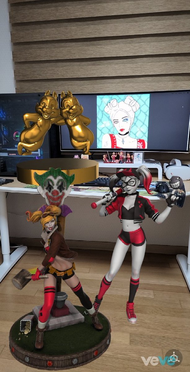 YuLyan0413's tweet photo. 할리퀸은 사랑입니다 ㅎㅎ
@Della__Oh @Duck18You @veve_official 
#veve #NFT #moodgirl #dccomics #할리퀸 #HarleyQuinn https://t.co/xlvlRIdYkM