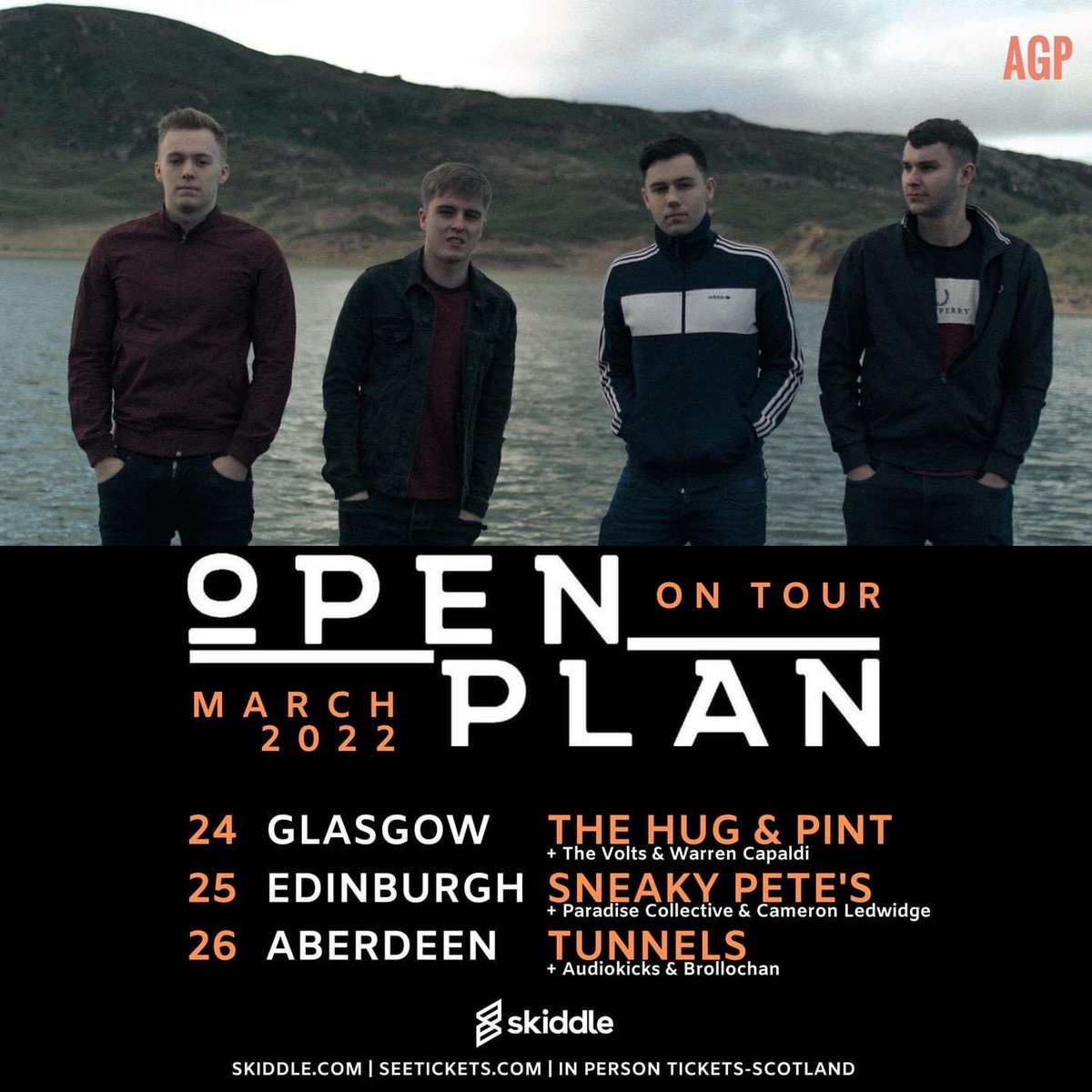 The week is finally here. We have been dying to get back out playing shows and after a 2 year delay out with our control our first Scottish tour is here. Tickets are available from the link below. skiddle.com/whats-on/all/?… Let’s make these set of shows something special👊🏼