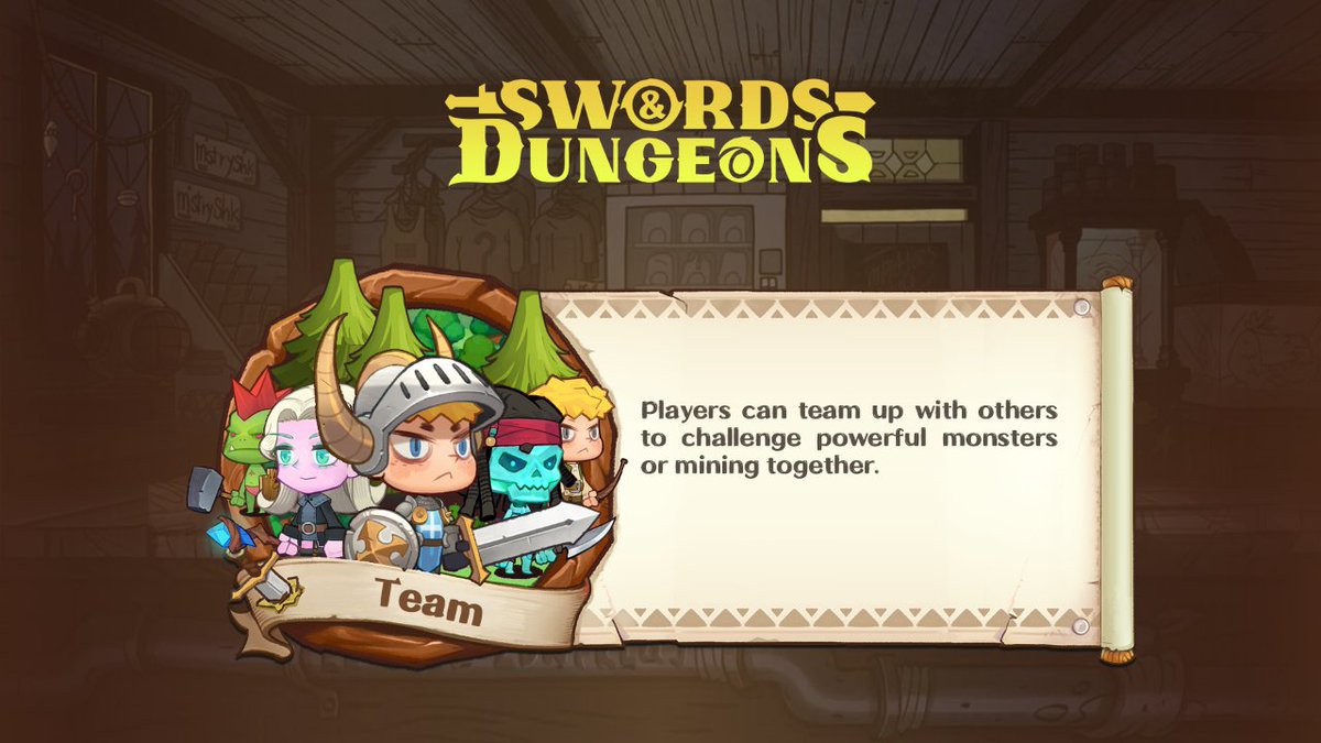 SwordsnDungeons's tweet photo. 💵🎮Team up to play &amp; earn together!🎮💵

☑️Join our discord for more information
https://t.co/A8qwnidyUt

#GameFi #Play2earnGame #Polygon #MMORPG #SwordsnDungeons https://t.co/pXUDyjrI5J