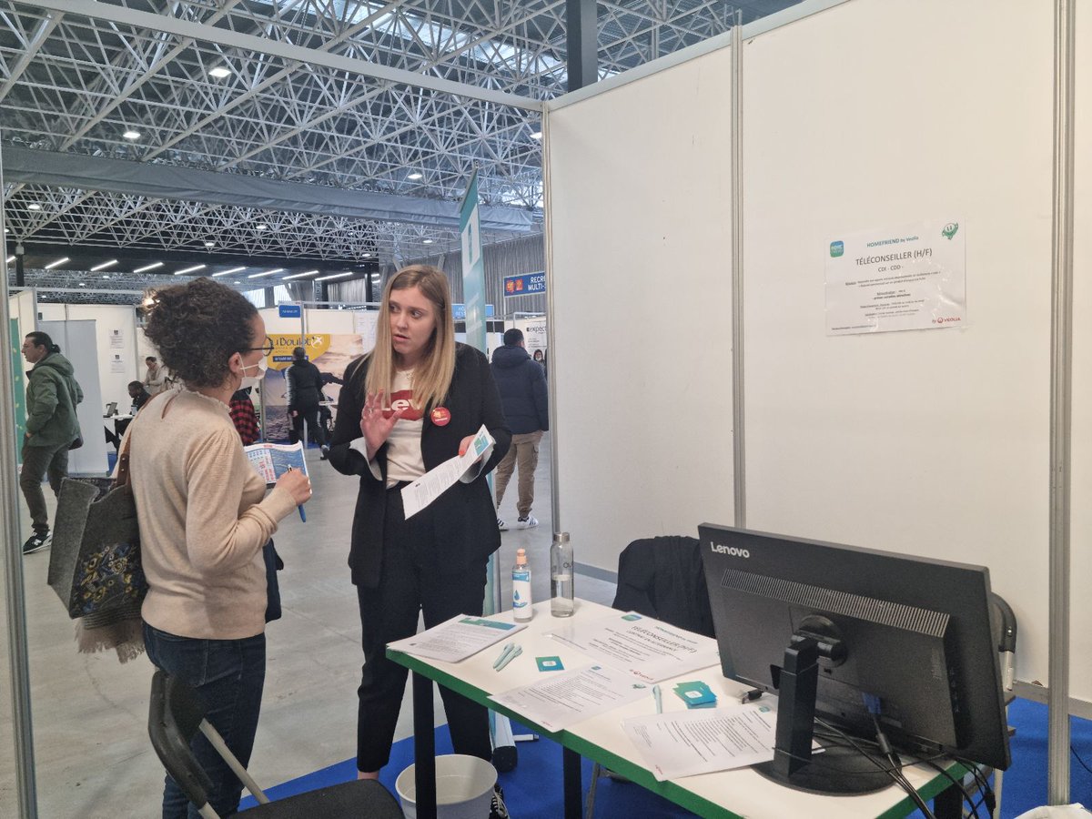 HomeFriendFR's tweet photo. Un réel succès au Salon du TAf de #Toulouse @occitanie ! 🤗
🤝 C'était la cohue au stand R77, @HomeFriend vous remercie pour votre participation ! 
💡 Continuez à postuler sur notre site : ➡️ https://t.co/gAW9YfJVG4
#Recrutement #Conseillerclient #Emploi https://t.co/bznu1yMFjK