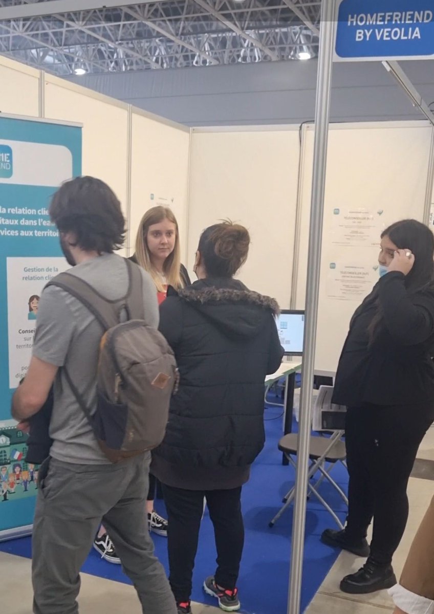 HomeFriendFR's tweet photo. Un réel succès au Salon du TAf de #Toulouse @occitanie ! 🤗
🤝 C'était la cohue au stand R77, @HomeFriend vous remercie pour votre participation ! 
💡 Continuez à postuler sur notre site : ➡️ https://t.co/gAW9YfJVG4
#Recrutement #Conseillerclient #Emploi https://t.co/bznu1yMFjK