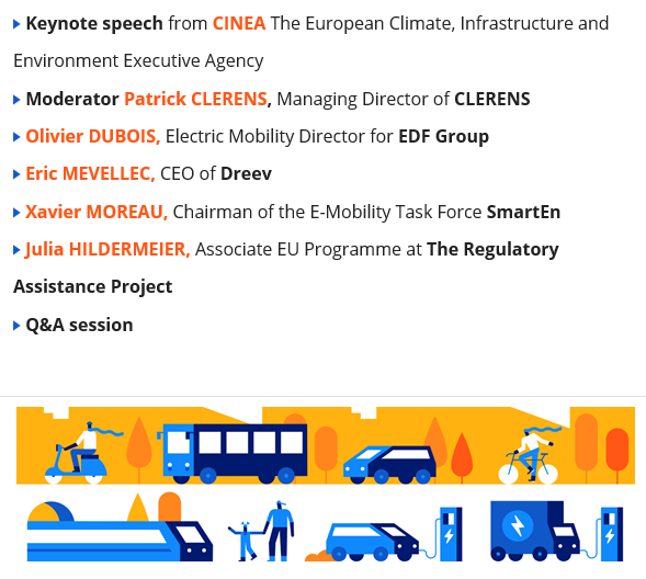 EDF_EUAffairs's tweet photo. 🗓️📌 31 March 9-10CET
EDF &amp; #Dreev invite you to the webinar on "The first European large scale &amp; distributed #V2G project", supported by the #EUInnovationFund @EU_Commission ⚡️🚗🔋

👉 Registration: https://t.co/IEqwGKZqxF https://t.co/aYLG9WI0BA