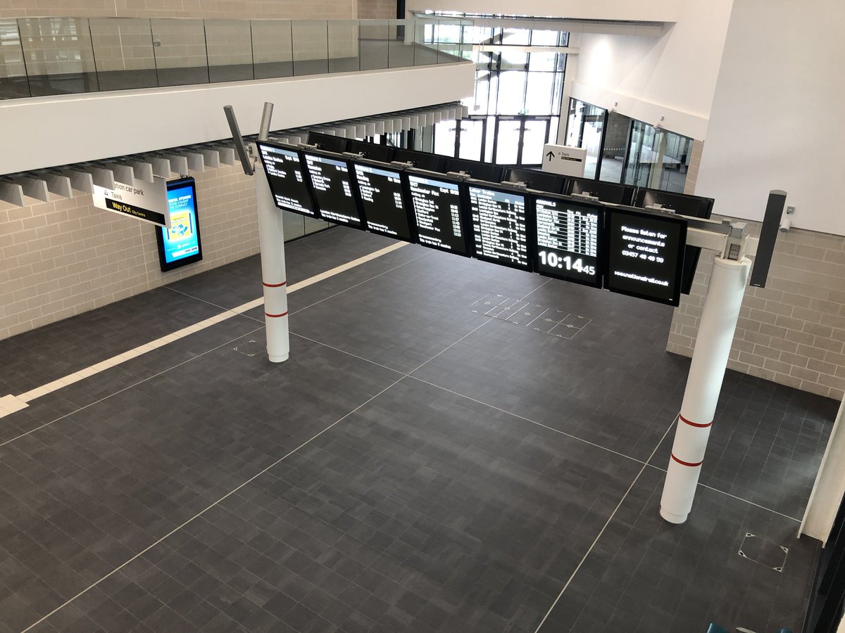gareth_roberts's tweet photo. Into work via the newly opened and gleaming #Coventry station .. bit late ( both me and station) but looking great (ditto) https://t.co/Jc8aSzFlLO