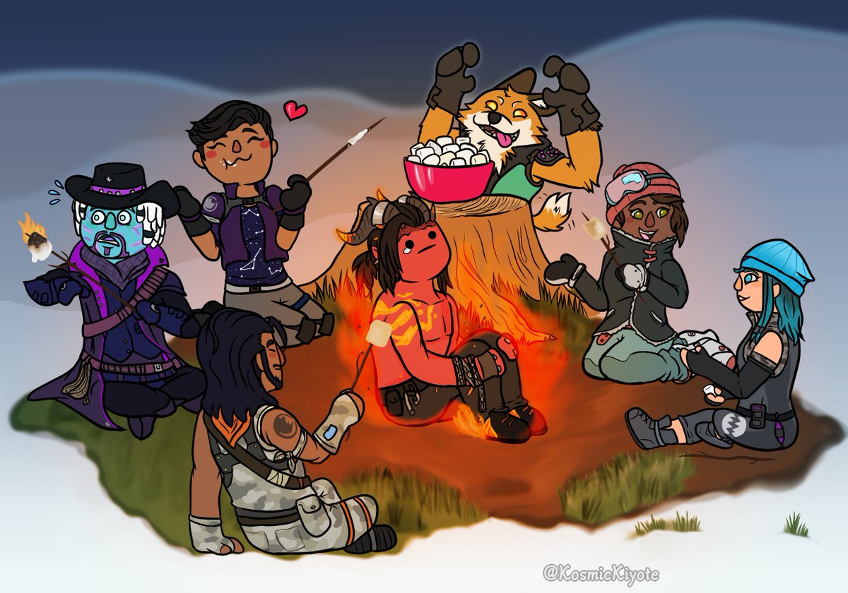 KosmicKiyote's tweet photo. You know when your friends get so comfortable around you they don't fear you as they should, but instead use you as a fire to roast marshmallows? Yeah, I hate it when that happens...๐ฟ
#FortniteArt #bonfire #Dominion #Powder #Outcast #GalaxyScout #Deadfire #Fennix #HawkClassic https://t.co/B44iTp1YC4