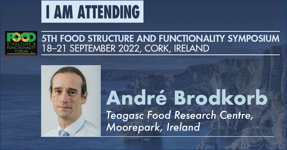 AndreBrodkorb's tweet photo. Call for abstracts! Submit your abstract to the 5th Food Structure and Functionality Symposium: Structuring Foods for a Sustainable World. Deadline 22 April 2022 #foodstructuresymposium
https://t.co/Bme6EtY7qh
@VistaMilk @fhi_tweets @TeagascFood https://t.co/wS5AZubgIQ