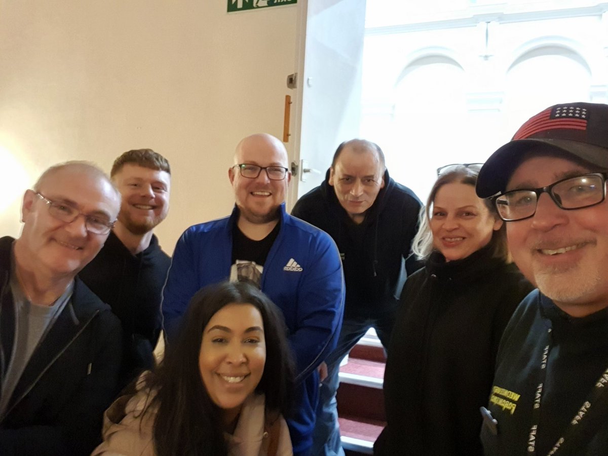 Cracking night at Ashbourne Town Hall 💥👍👻