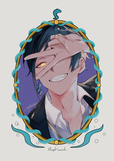🦈🪞
#ツイステファンアート 