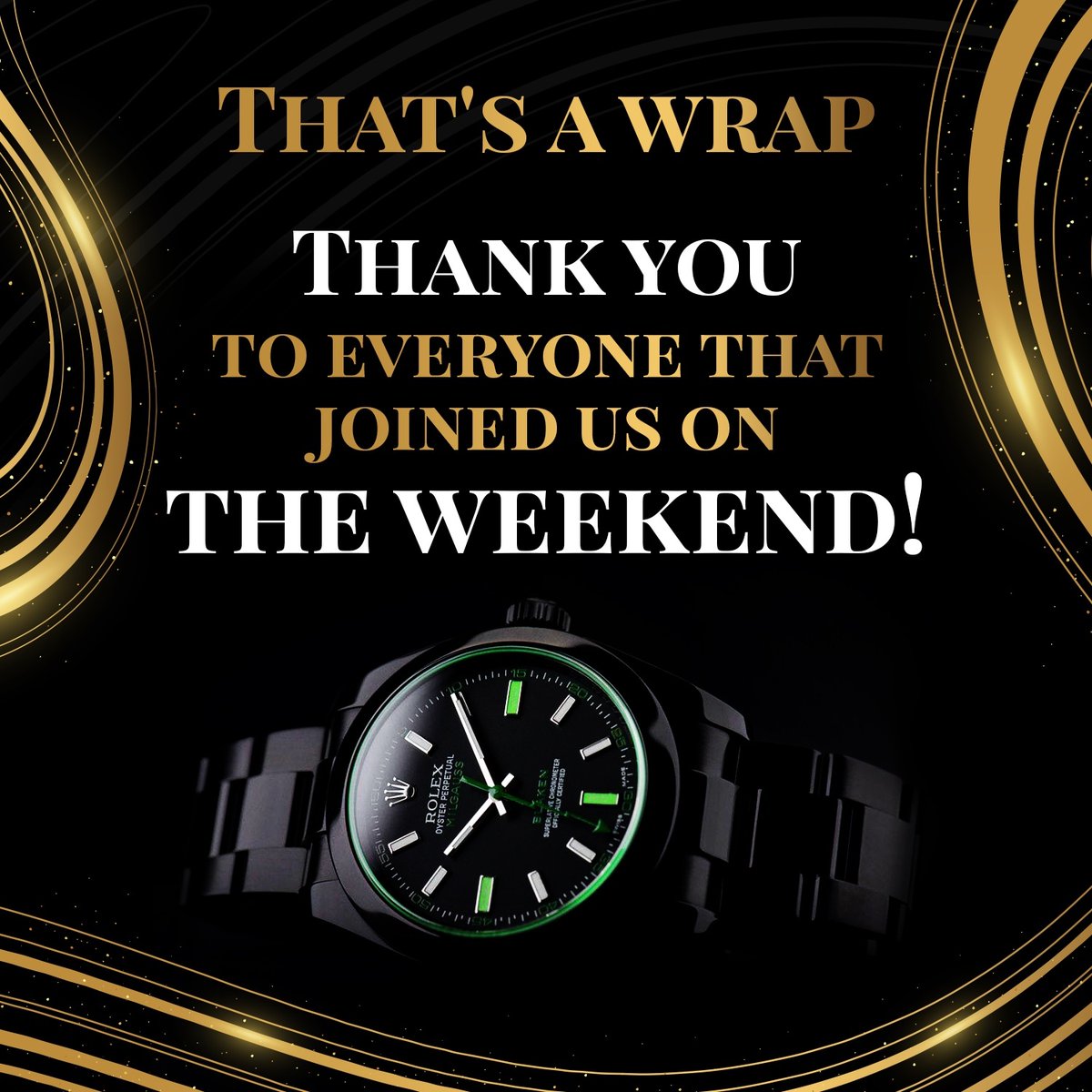 londonwatchshow's tweet photo. That's a wrap on our March 2022 show! π₯
It was beyond our expectations that the show was such a success. We hope everyone had a great time and found what they were looking for!
Thank you.
#watchshow #LWS22 #luxurywatches #londonwatchshow https://t.co/GsFfd7MNgP